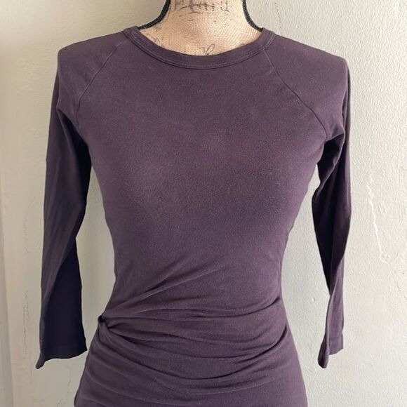 James Perse Brown Long Sleeve BodyCon Pencil Dress - Size 1 (XS/S) - Picture 3 of 10